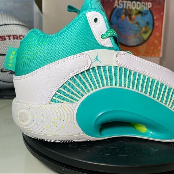 🆕 Guo Ailun x Air Jordan 35 GS 'Jade' - Picture 2 of 13